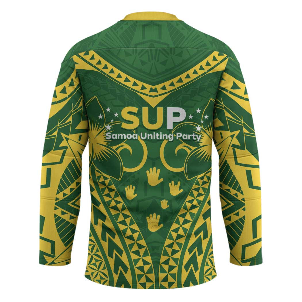 Samoa SUP Hockey Jersey Samoan Coat Of Arms LT05 - Polynesian Pride