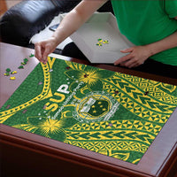 Samoa SUP Puzzle Samoan Coat Of Arms - Polynesian Pride