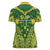 Samoa SUP Women Polo Shirt Samoan Coat Of Arms - Polynesian Pride