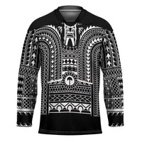 Philippines Igorot Tribal Art Tattoo Black Hockey Jersey - Polynesian Pride