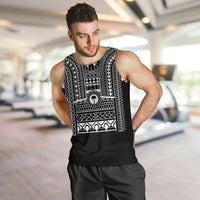Philippines Igorot Tribal Art Tattoo Black Men Tank Top LT05 Black - Polynesian Pride