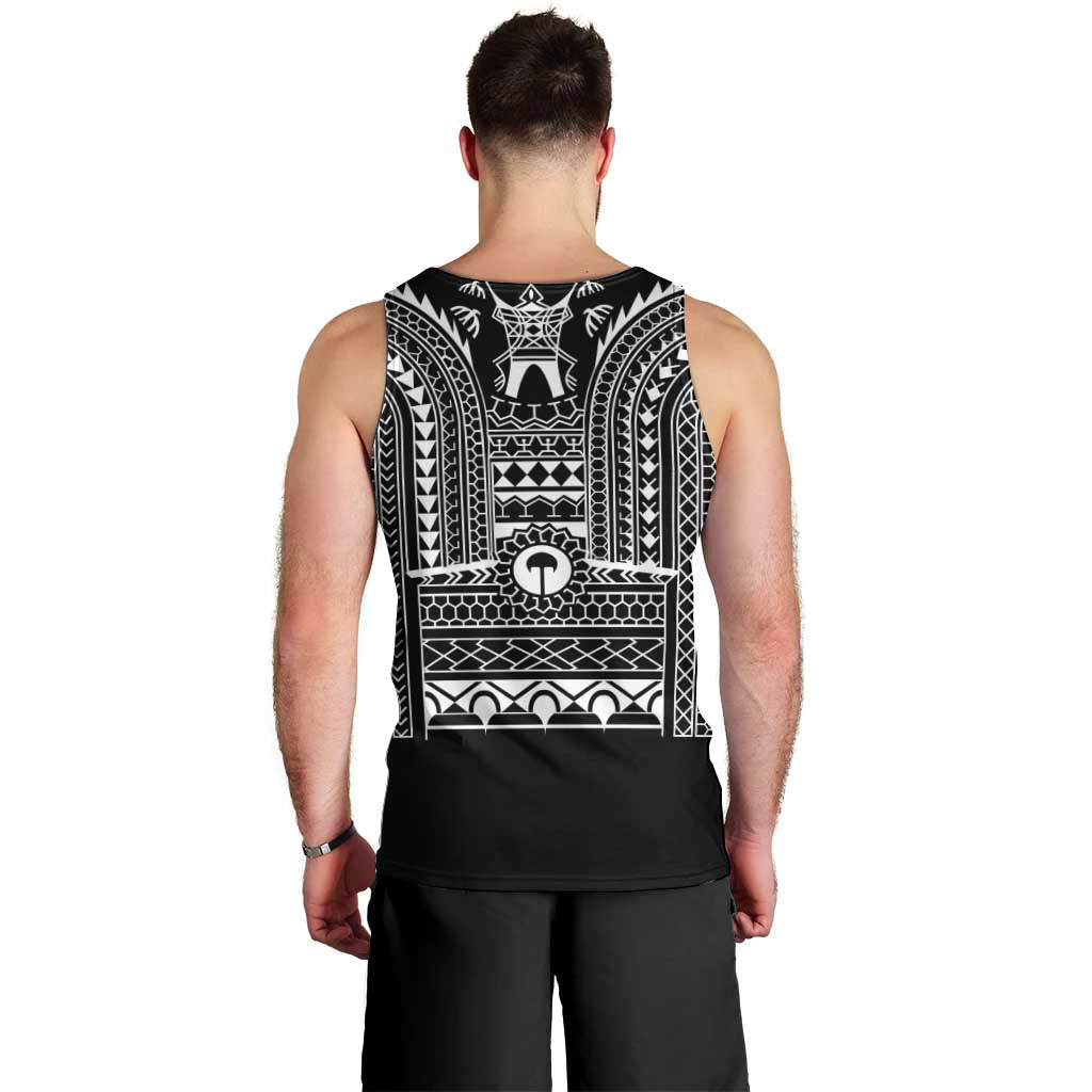 Philippines Igorot Tribal Art Tattoo Black Men Tank Top LT05 - Polynesian Pride
