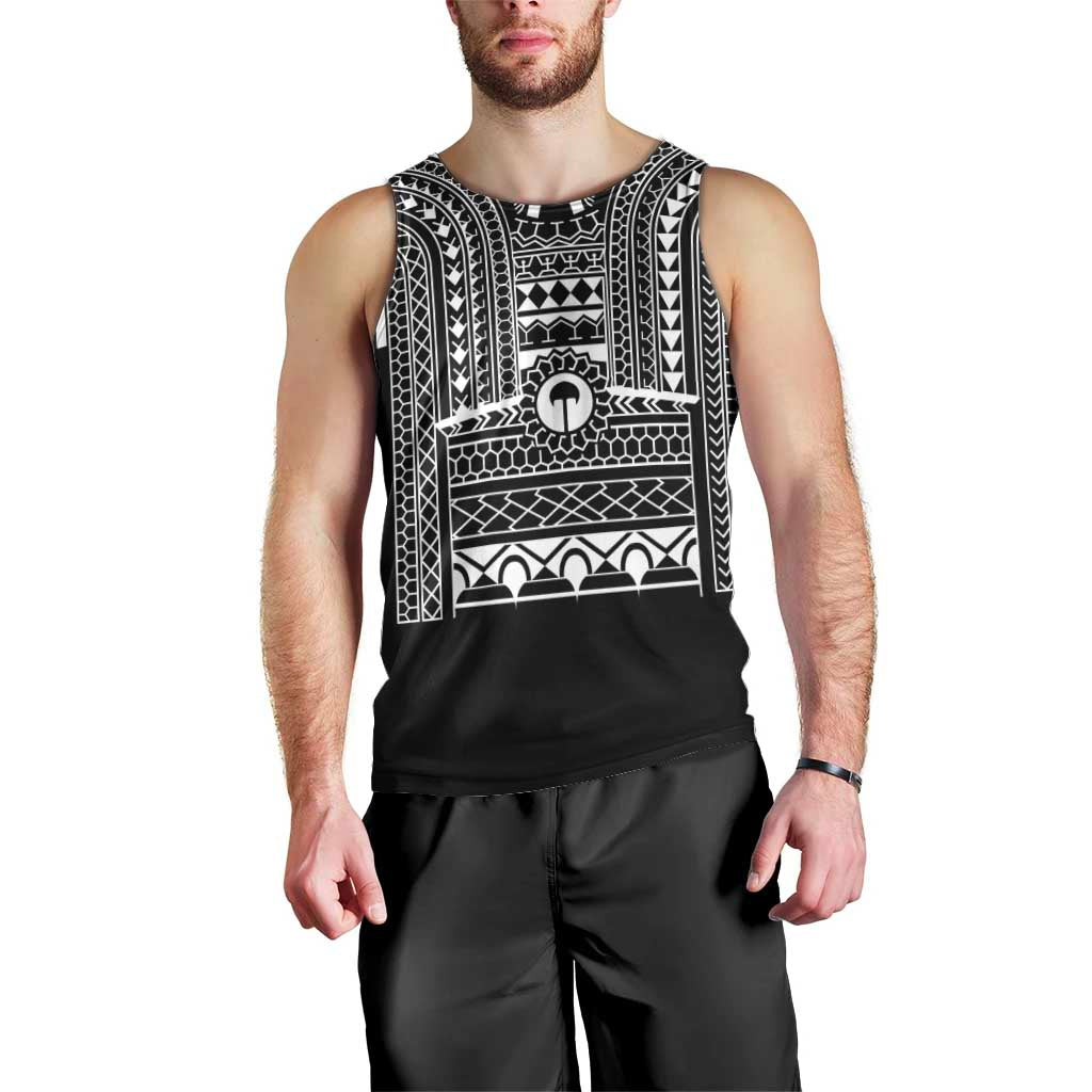Philippines Igorot Tribal Art Tattoo Black Men Tank Top LT05 - Polynesian Pride