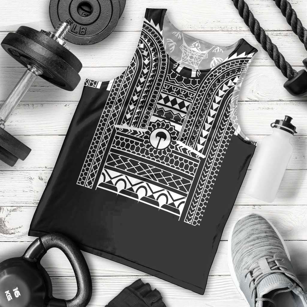 Philippines Igorot Tribal Art Tattoo Black Men Tank Top LT05 - Polynesian Pride