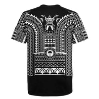 Philippines Igorot Tribal Art Tattoo Black Rugby Jersey LT05 - Polynesian Pride
