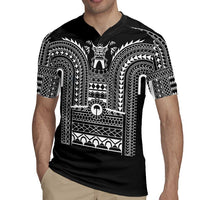 Philippines Igorot Tribal Art Tattoo Black Rugby Jersey LT05 - Polynesian Pride