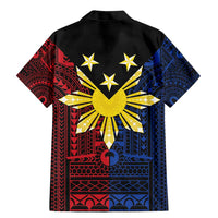 Philippines Sun Star Family Matching Mermaid Dress and Hawaiian Shirt Igorot Tribal Inspiration LT05 - Polynesian Pride