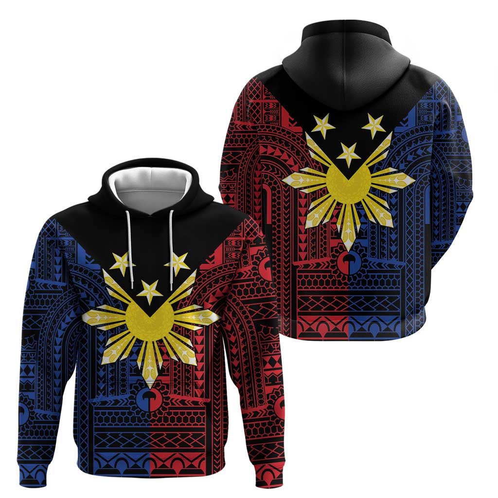 Philippines Sun Star Hoodie Igorot Tribal Inspiration LT05 - Polynesian Pride