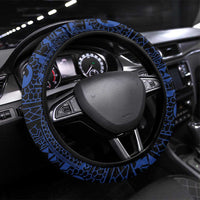 Philippines Sun Star Steering Wheel Cover Igorot Tribal Inspiration - Polynesian Pride