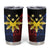 Philippines Sun Star Tumbler Cup Igorot Tribal Inspiration - Polynesian Pride