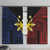 Philippines Sun Star Window Curtain Igorot Tribal Inspiration - Polynesian Pride