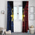 Philippines Sun Star Window Curtain Igorot Tribal Inspiration - Polynesian Pride