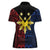 Philippines Sun Star Women Polo Shirt Igorot Tribal Inspiration - Polynesian Pride