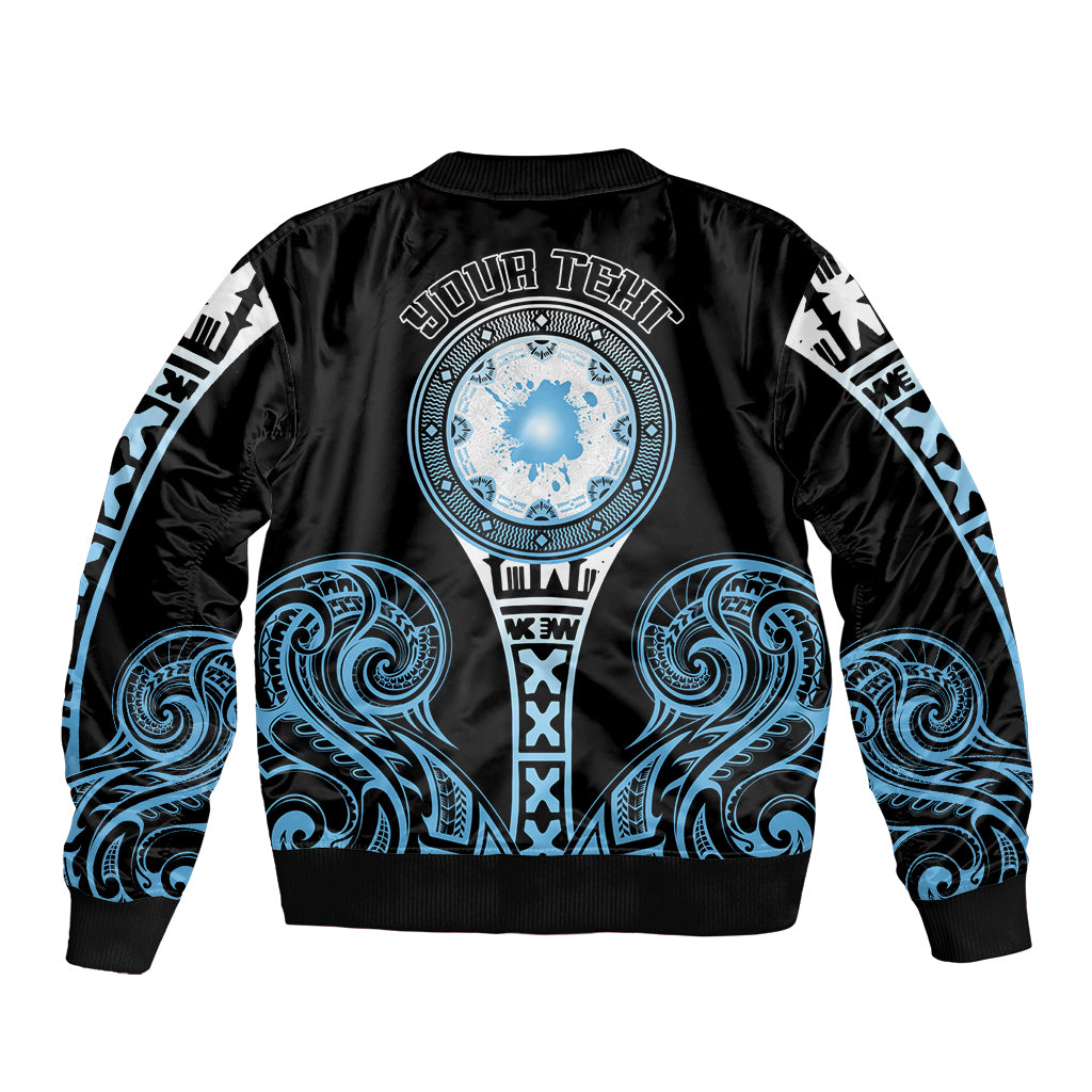 Personalized Fiji Obstacle Race 2023 Bomber Jacket Go Champion LT05 - Polynesian Pride