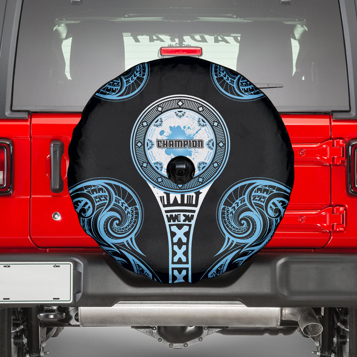 Fiji Obstacle Race 2023 Spare Tire Cover Go Champion LT05 - Polynesian Pride