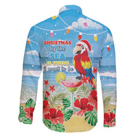 Hawaii Christmas Family Matching Puletasi and Hawaiian Shirt Funny Macaw Parrot Tropical Vibe LT05 - Polynesian Pride