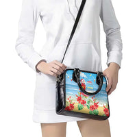 Hawaii Christmas Shoulder Handbag Funny Macaw Parrot Tropical Vibe LT05 - Polynesian Pride