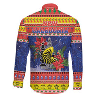 New Caledonia Christmas Family Matching Puletasi and Hawaiian Shirt Kanaky Poinsettia Joyeux Noel LT05 - Polynesian Pride
