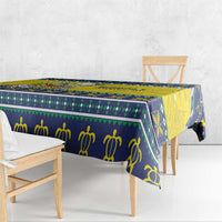 Niue The Rock Christmas Tablecloth Niuean Crab Monuina E Kilisimasi