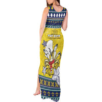 Niue The Rock Christmas Tank Maxi Dress Niuean Crab Monuina E Kilisimasi LT05 - Polynesian Pride
