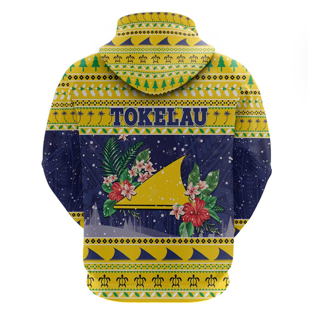 Tokelau Christmas Hoodie Tokelauan Badge Manuia Te Kilihimahi LT05 - Polynesian Pride