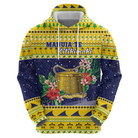 Tokelau Christmas Hoodie Tokelauan Badge Manuia Te Kilihimahi LT05 - Polynesian Pride