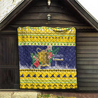 Tokelau Christmas Quilt Tokelauan Badge Manuia Te Kilihimahi
