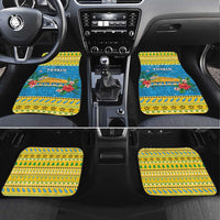 Tuvalu Christmas Car Mats Coat Of Arms Manuia Te Kilisimasi