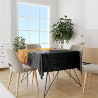 New Zealand And Papua New Guinea Rugby Custom Tablecloth Maori Kiwi With Bird of Paradise LT05 - Polynesian Pride