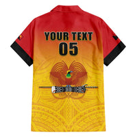 Papua New Guinea Rugby Custom Family Matching Long Sleeve Bodycon Dress and Hawaiian Shirt Go Orchids Pacific Champions LT05 - Polynesian Pride