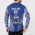 Fetu Samoa Rugby Custom Button Sweatshirt Go Champions