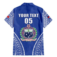 Fetu Samoa Rugby Custom Family Matching Mermaid Dress and Hawaiian Shirt Go Champions LT05 - Polynesian Pride