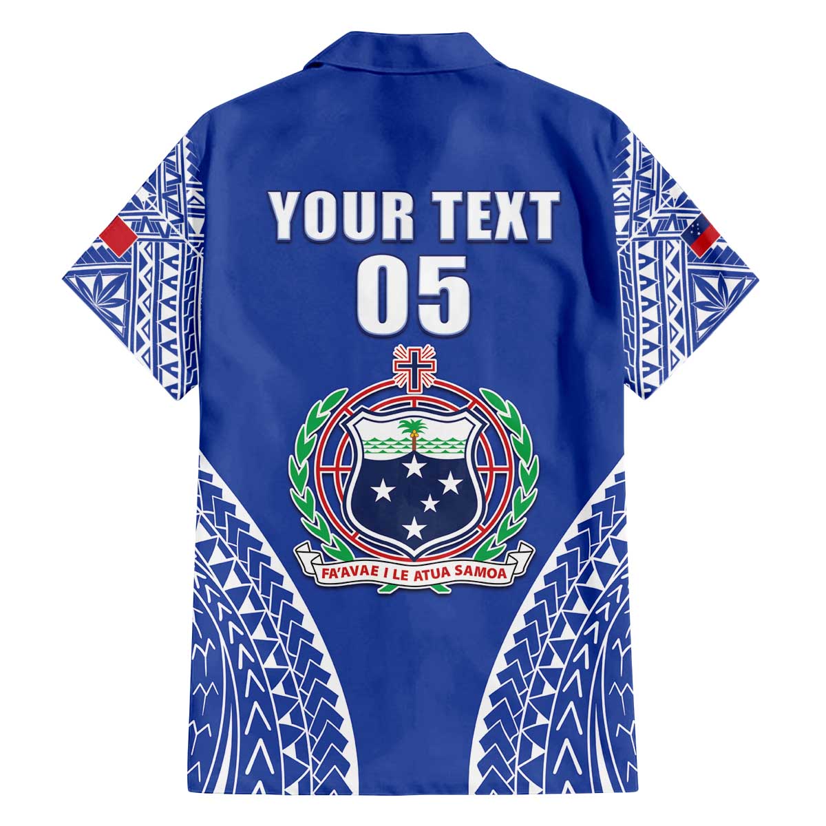 Fetu Samoa Rugby Custom Family Matching Off The Shoulder Long Sleeve Dress and Hawaiian Shirt Go Champions LT05 - Polynesian Pride