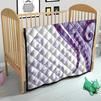 Purple Polynesian Tribal Turtle Floral Pattern Quilt LT05 - Polynesian Pride