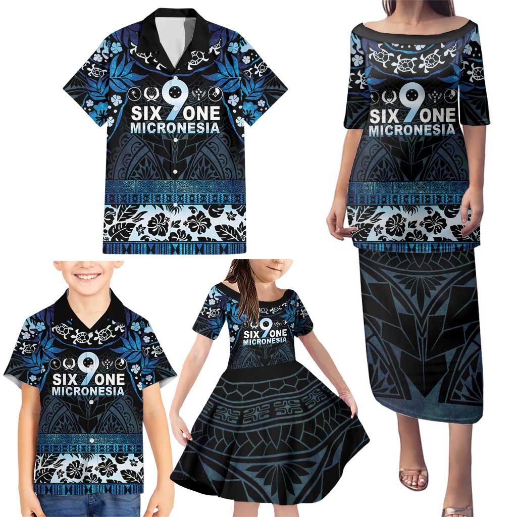 Micronesia FSM 691 Family Matching Puletasi and Hawaiian Shirt Respect Culture LT05 - Polynesian Pride