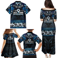 Micronesia FSM 691 Family Matching Puletasi and Hawaiian Shirt Respect Culture LT05 - Polynesian Pride