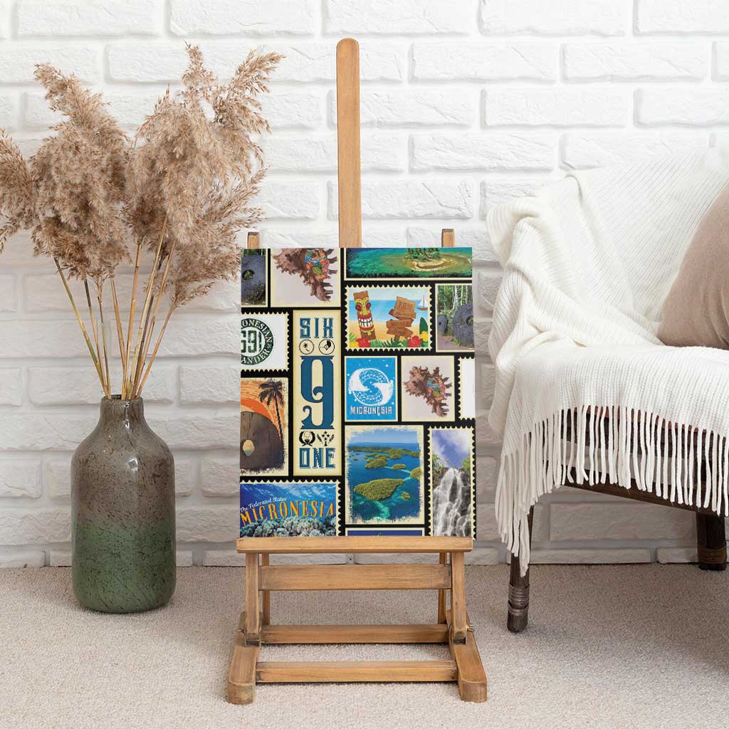 FSM Micronesia Culture Canvas Wall Art