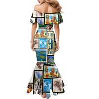 FSM Micronesia Culture Family Matching Mermaid Dress and Hawaiian Shirt LT05 - Polynesian Pride