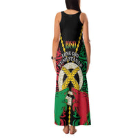Vanuatu 45th Independence Day Family Matching Tank Maxi Dress and Hawaiian Shirt Long God Yumi Stanap Wild Boar LT05 - Polynesian Pride