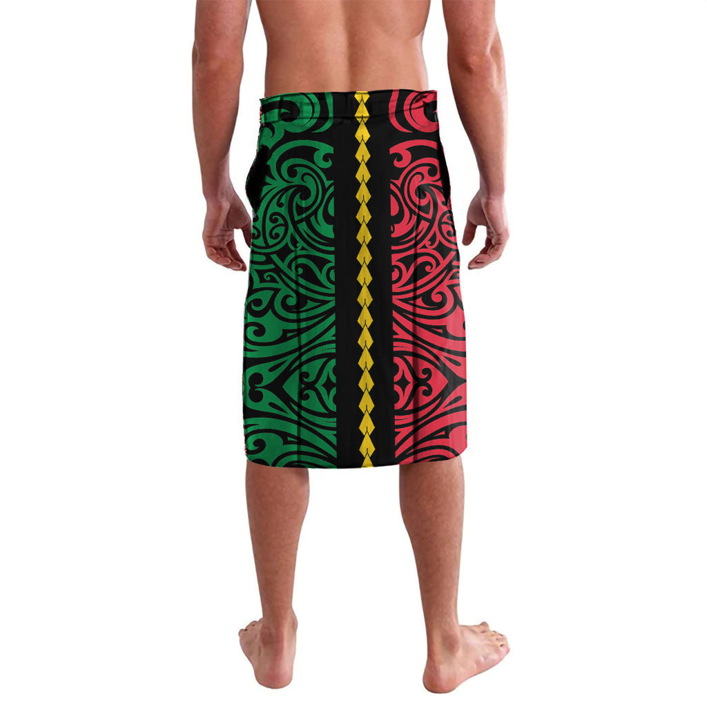 Vanuatu 46th Independence Day Lavalava Long God Yumi Stanap Wild Boar LT05 - Polynesian Pride