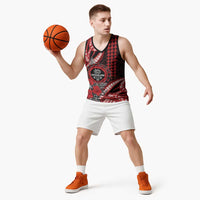 Personalized Hawaii Lahainaluna High School Basketball Jersey Tribal Tattoo With Hibiscus Flowers LT05 - Polynesian Pride