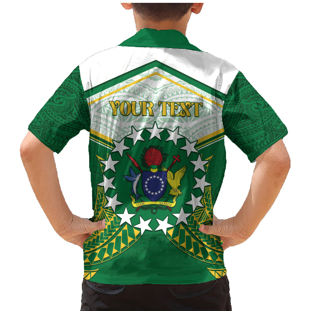 Personalised Cook Islands Ra o te Ui Ariki Family Matching Mermaid Dress and Hawaiian Shirt Polynesian Pattern LT05 - Polynesian Pride