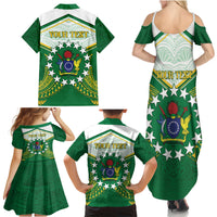 Personalised Cook Islands Ra o te Ui Ariki Family Matching Summer Maxi Dress and Hawaiian Shirt Polynesian Pattern LT05 - Polynesian Pride