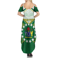Personalised Cook Islands Ra o te Ui Ariki Family Matching Summer Maxi Dress and Hawaiian Shirt Polynesian Pattern LT05 - Polynesian Pride