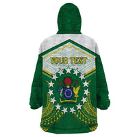 Personalised Cook Islands Ra o te Ui Ariki Wearable Blanket Hoodie Polynesian Pattern LT05 - Polynesian Pride