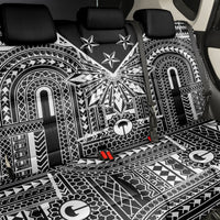 Black Philippines Sun Star Back Car Seat Cover Igorot Tribal Inspiration