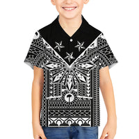 Black Philippines Sun Star Hawaiian Shirt Igorot Tribal Inspiration