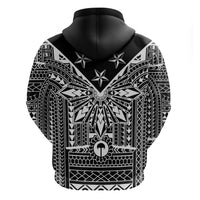 Black Philippines Sun Star Hoodie Igorot Tribal Inspiration LT05 - Polynesian Pride