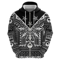 Black Philippines Sun Star Hoodie Igorot Tribal Inspiration LT05 - Polynesian Pride