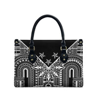 Black Philippines Sun Star Leather Bag Igorot Tribal Inspiration